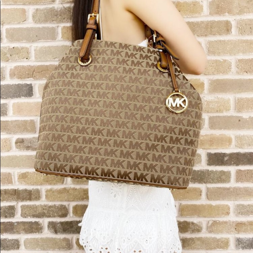 Michael Kors large logo tote purse